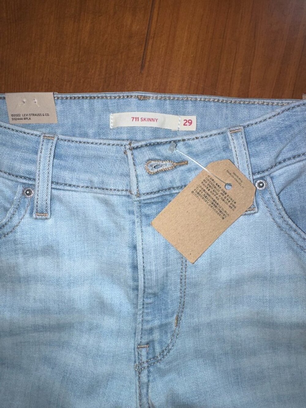 711 Skinny Levi's Denim Jeans